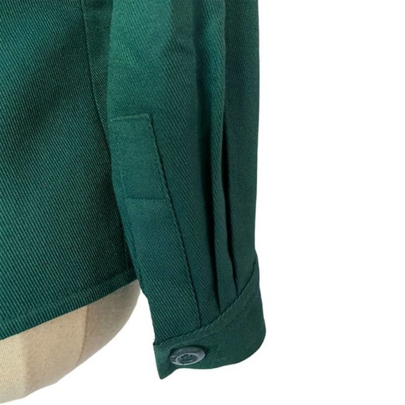 linda Allard Ellen Tracy Green Blazer Size 2 petite - Picture 6 of 11